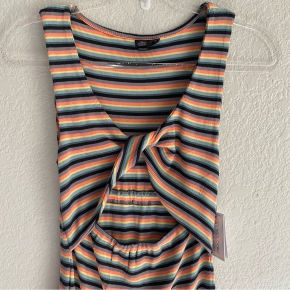 Volcom Women's Lived In Lounge Knit Twist Dress - Picture 2 of 8